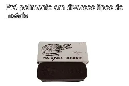 Kit Disco De Feltro P/ Polimento 100x10 + Massa Marrom 145g X