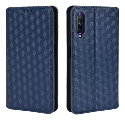 Caso Para Huawei Y9s Cartera 3d Patrón Pu Tarjeta De Cuero