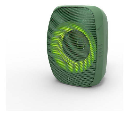 Ms2648 Bocina Portátil Bluetooth Inalámbrica Usb, Aux, Sd Fm Color Verde