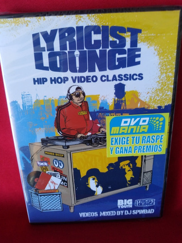 Dvd Lyricist Lounge Hip Hop Video Classics 