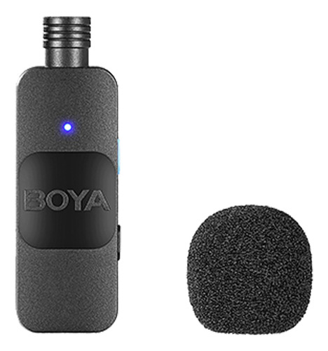 Imagen 5 de 10 de Kit 2 Microfonos Inalambrico P/ iPhone Lightning Boya By-v2