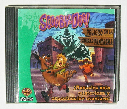 Scooby Doo  Peligro En La Ciudad Fantasma Cd Rom 2001