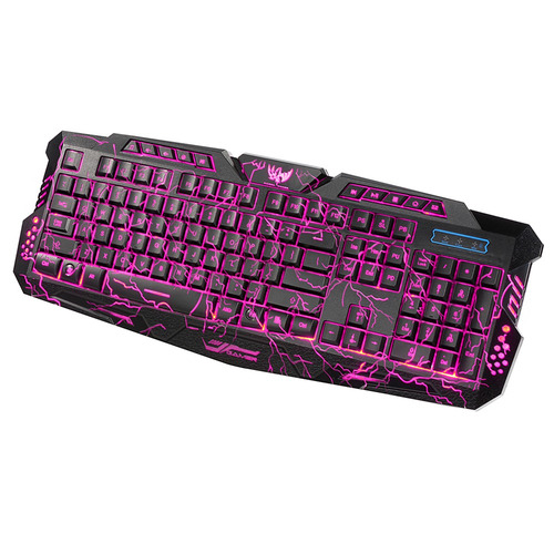 Cor Teclado Mouse Combo Colorido Ajustvel Ledj10