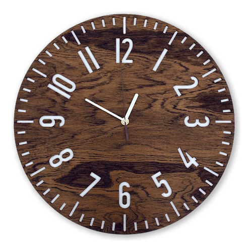 Reloj Pared Madera 60cm. Berlin - El Turistologo Home & Deco