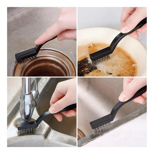 Nn Cepillo De Acero Inoxidable Para Limpiar Huecos De