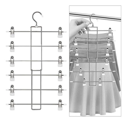 X Perchas Para Faldas Percha Para Pantalones Múltiples