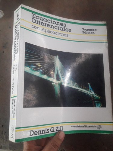 Libro De Ecuaciones Diferenciales Con Aplicaciones Zill