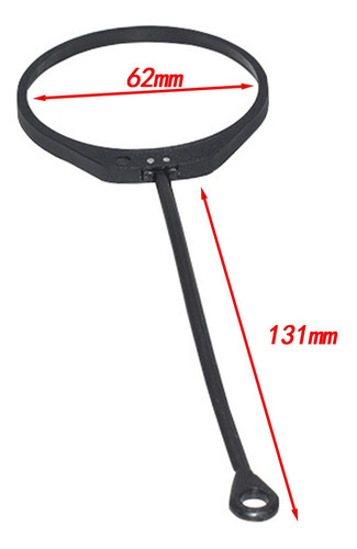 2 Cable De Tapa De Tanque De Gasóleo Recto Con Un Círculo