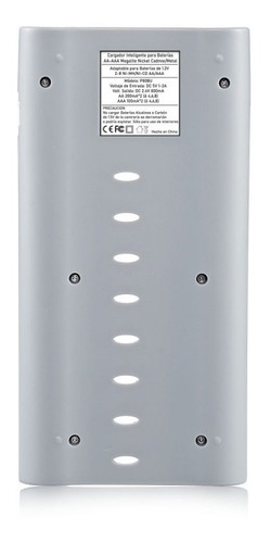 Imagen 4 de 7 de Cargador Con 8 Pilas Recargables Aa 2500mah Cuotas