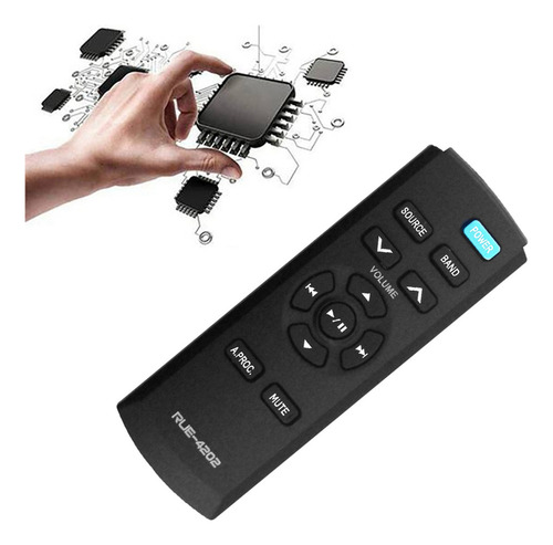 Cx 2 Controles Remotos De Substituição Rue-4202 Para Som