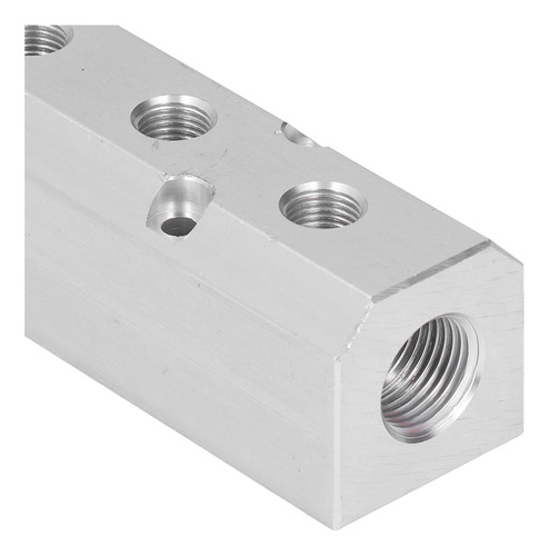 Colector Neumático Air Large De Aluminio 40x40 Mm G1/2