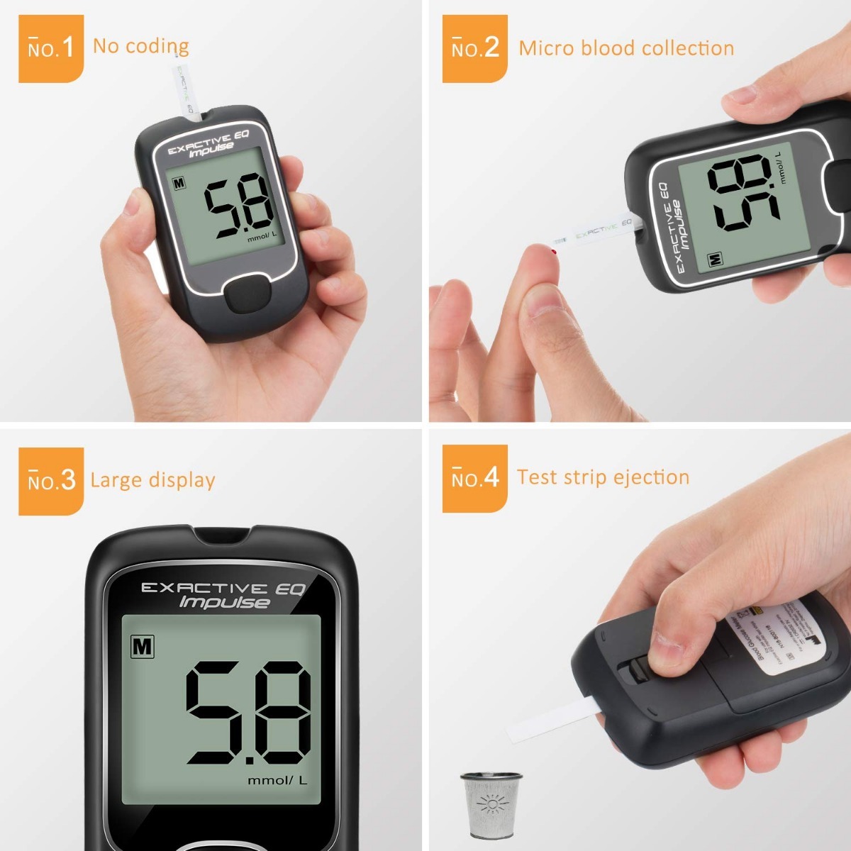 Agujas Para Medidor De Glucosa Glucómetro Medidor Glucosa Diabetes Test 50 Tiras 50 Agujas | Cuotas