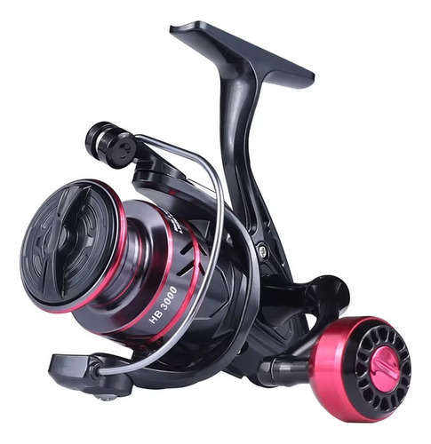 Reel Frontal 7000 Grande Premium Pesca Negro Derecho/izquierdo