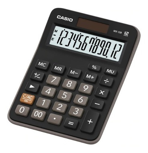 Imagem 1 de 1 de Calculadora Casio Mx-12b De Mesa 12 Dígitos C/ Nota Lacrada