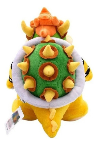 2 Peças De Brinquedo De Pelúcia Super Mario Bros Bowser Koop