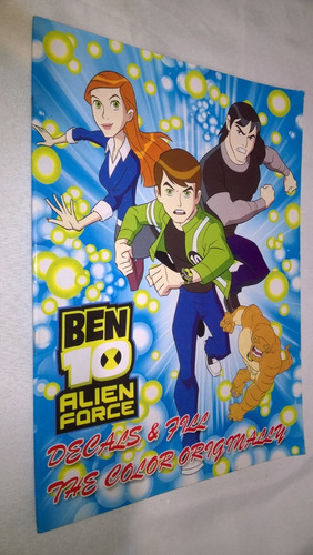 Ben 10 Alien Force Decals & Fill The Color Originally-#34