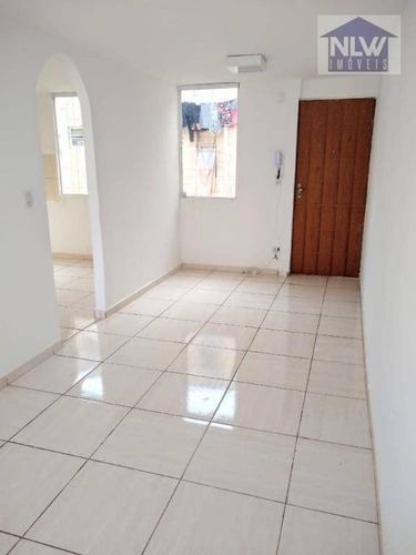 Apartamento Com 2 Dormitórios À Venda, 52 M² Por R$ 165.000,00 - Conjunto Habitacional Presidente Castelo Branco - Carapicuíba/sp - Ap3184