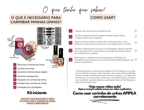 Kit Faça Você Adesivos De Unhas Artesanais, Surpreenda-se