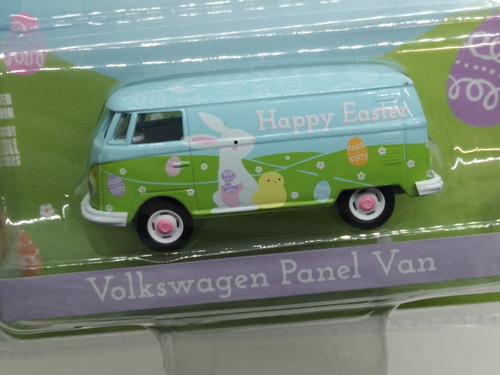 Greenlight Happy Easter Volkswagen Panel Van Hobby Exclusive Color Azul
