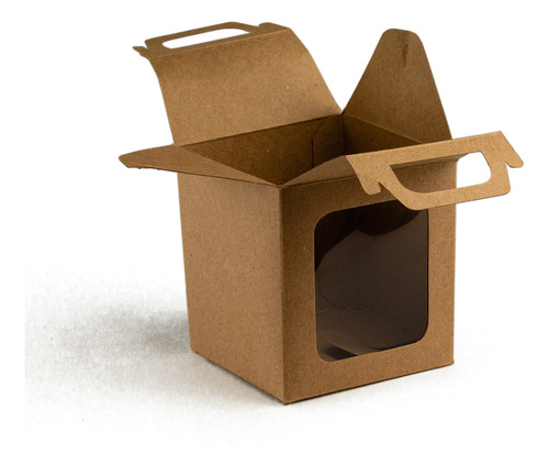 Paq 10 Cajas Craft Lonchera (9x9x10cm) Sin Ventana