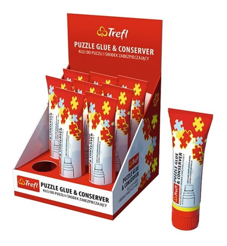 Pegamento Para Rompecabezas Trefl Transparente Rinde 2000 Pz