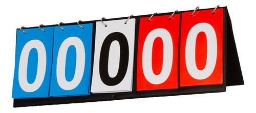 Marcador De Mesa Score 4/5/6 Dígitos Portátil 5 Dígitos