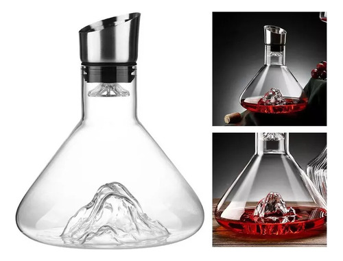 Aerador De Garrafas De Vinho Hxgarrafa De Vidro Iceberg Par