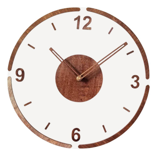 Reloj Colgante De Pared Decorativo Fácil De Leer 4 Números