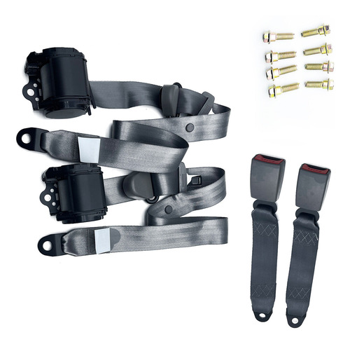 Set Cinturón Seguridad Retráctil Ram 4500 St 2014 6.7l