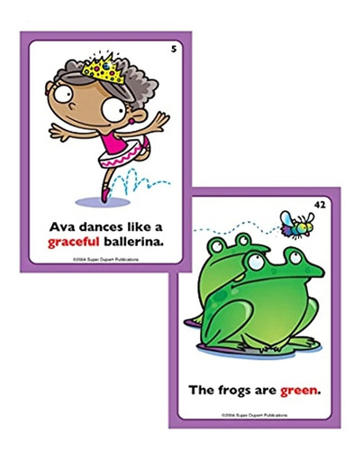 Juegos De Mesa Adjetivos Fun Cubierta Tarjetas Para Niños