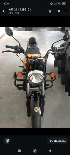 Royal Enfield Meteor 350 Color Amarillo Modelo 2023 Cil
