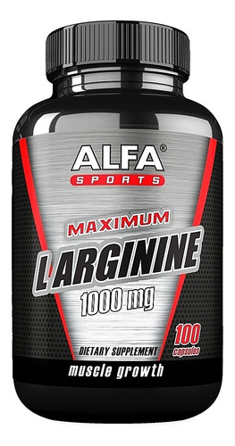 L-arginine 100 Cápsulas Alfa Sports