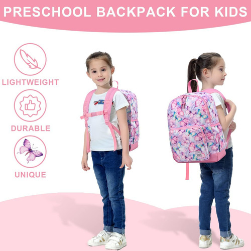 Vaschy Mochilas Para Niños Niñas, Mochila Preescolar Para Ni