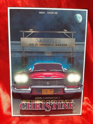 Christine Stephen King Cuadros 30 X 20 3d 3