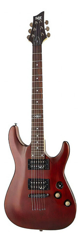 Guitarra Eléctrica Sgr By Schecter C-1 Nogal Satinado Walnut Orientación De La Mano Diestro