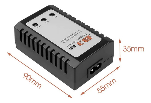 Cargador De Batería Lipo 2s 3s B3 Pro Compacto Enchufe 220v