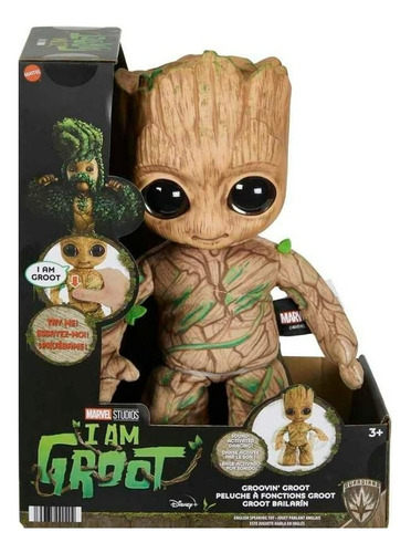 Marvel Yo Soy Groot) I Am Groot Peluche Bailarín Con Sonidos