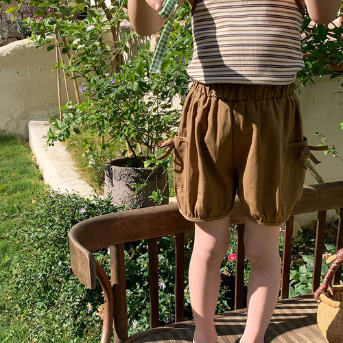 Pantalones Cortos En Forma De S Para Niños Pequeños Y Niñas,