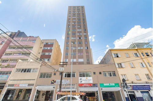 Imagem 1 de 30 de Apartamento Com 1 Dormitório À Venda Com 40.81m² Por R$ 170.000,00 No Bairro Centro - Curitiba / Pr - Ap 2059