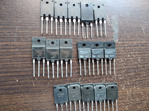 Bu515d C5552 2sc5552 6n80fi. C4589 2sc4589.6n80. Kit 16pças