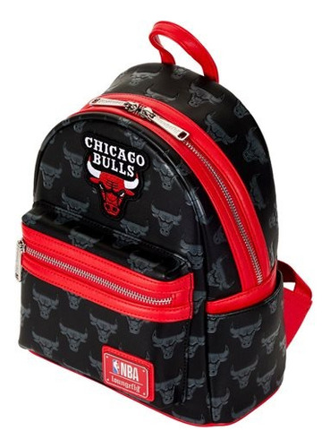 Nba Chicago Bulls Mini Bakcpack Loungefly Color Negro