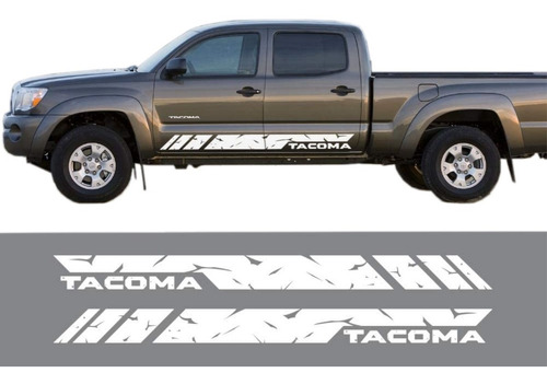 Calca Calcomanía Sticker Franjas Laterales Toyota Tacoma