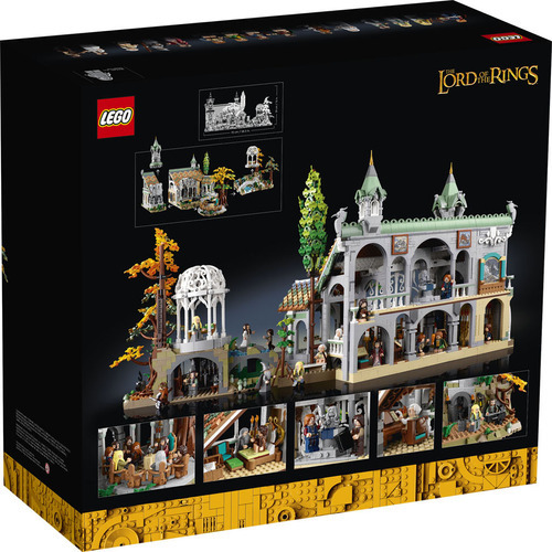 Lego Lord Of The Rings Rivendel 10316 - 6167 Pz