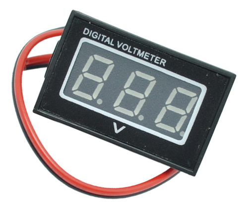 Dc2.5v A 30v Voltímetro Digital Panel De Azul