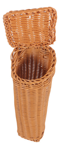 Cesta Colgante De Ratán Para Baño Con Macetas