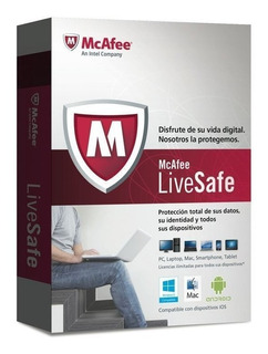 Antivirus Mc Afee Live Safe 2021 Pague 1 Y Lleve 2 Ilimitado