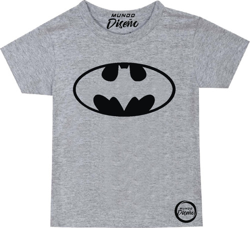 Polera De Niño Batman Clásico Liga De La Justicia