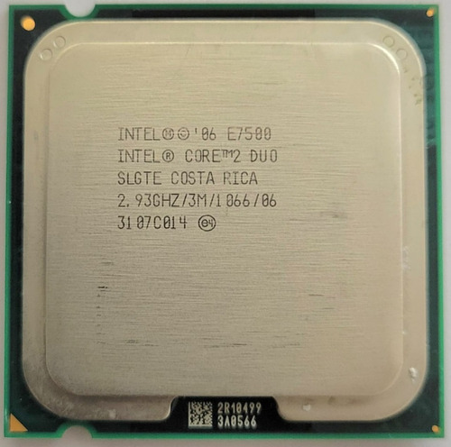 Procesador E7500 Intel Core 2 Duo Slgte  2.93ghz/3m/1066 775