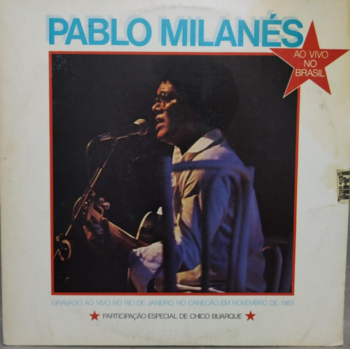 Pablo Milanés  Ao Vivo No Brasil Lp Brasil 1984