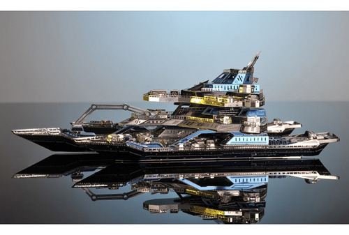 * 3d Metal Puzzle Ship Model Diy Construction Kit